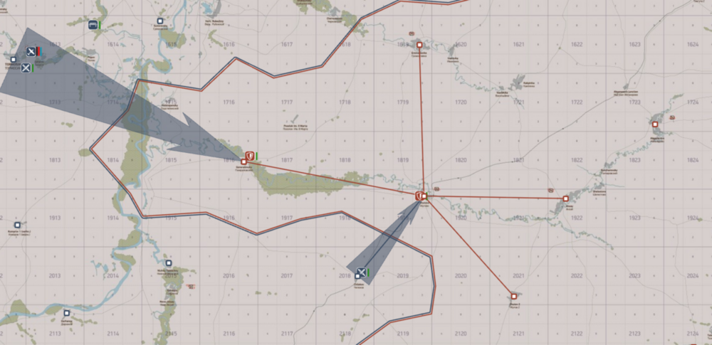 collapse of the front