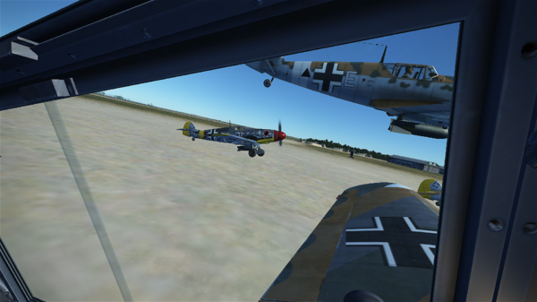 Строевая SG2 на ВПП с красивым пролётом (От лица 2./SG2_PanzerWolf'a)