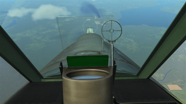 Прицельный огонь по Хейнкелю.