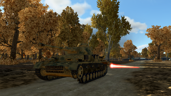 Уничтожение Pz после повреждения гусеницы.