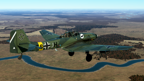 Сквад SG2. Ju-87D-3. Рядовой пилот 2