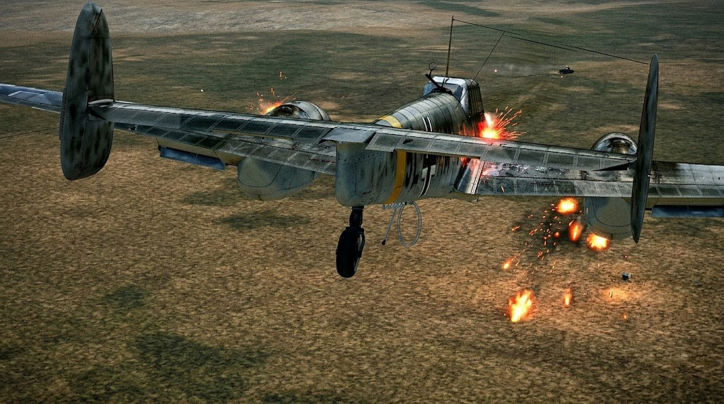 Messerschmitt Bf 110: «Разрушитель» в объективе