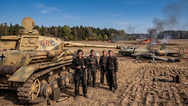 В полях у Егорье 11.05.1942г